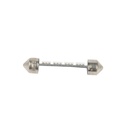 LAMPARA TUBULAR 4 LEDS 12V 11X39 BLISTER