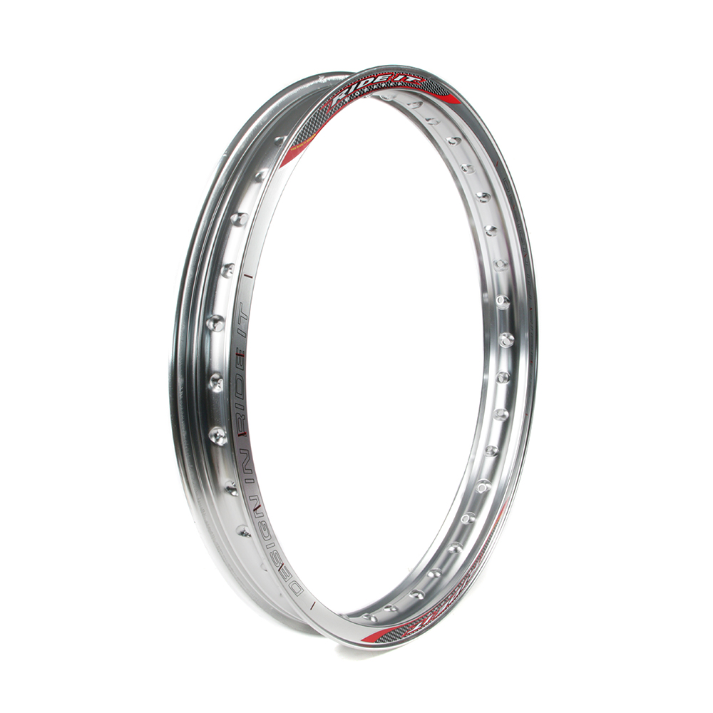 ARO DE LLANTA ALUM 1.85X21 C/STICKER PLATA H. TORNADO DEL