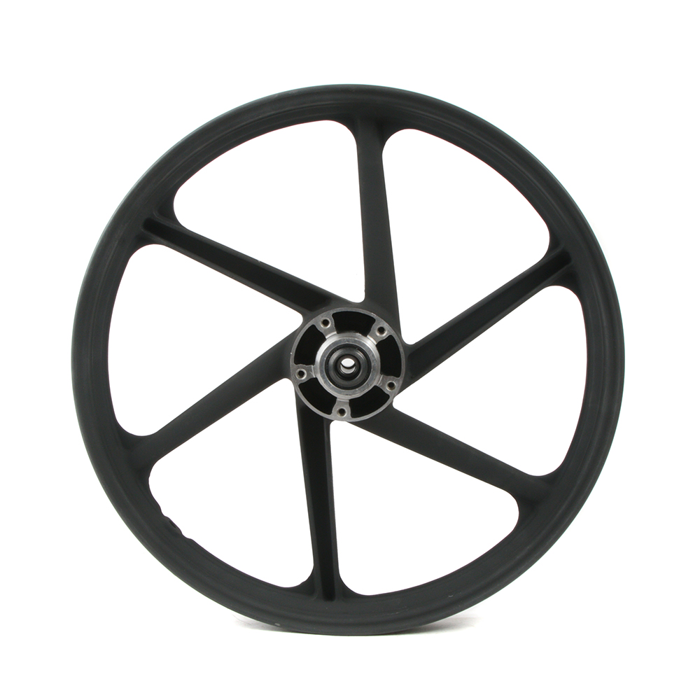 LLANTA ALEACION DELANTERA ZB 6 RAYOS 17'' DISCO NEG