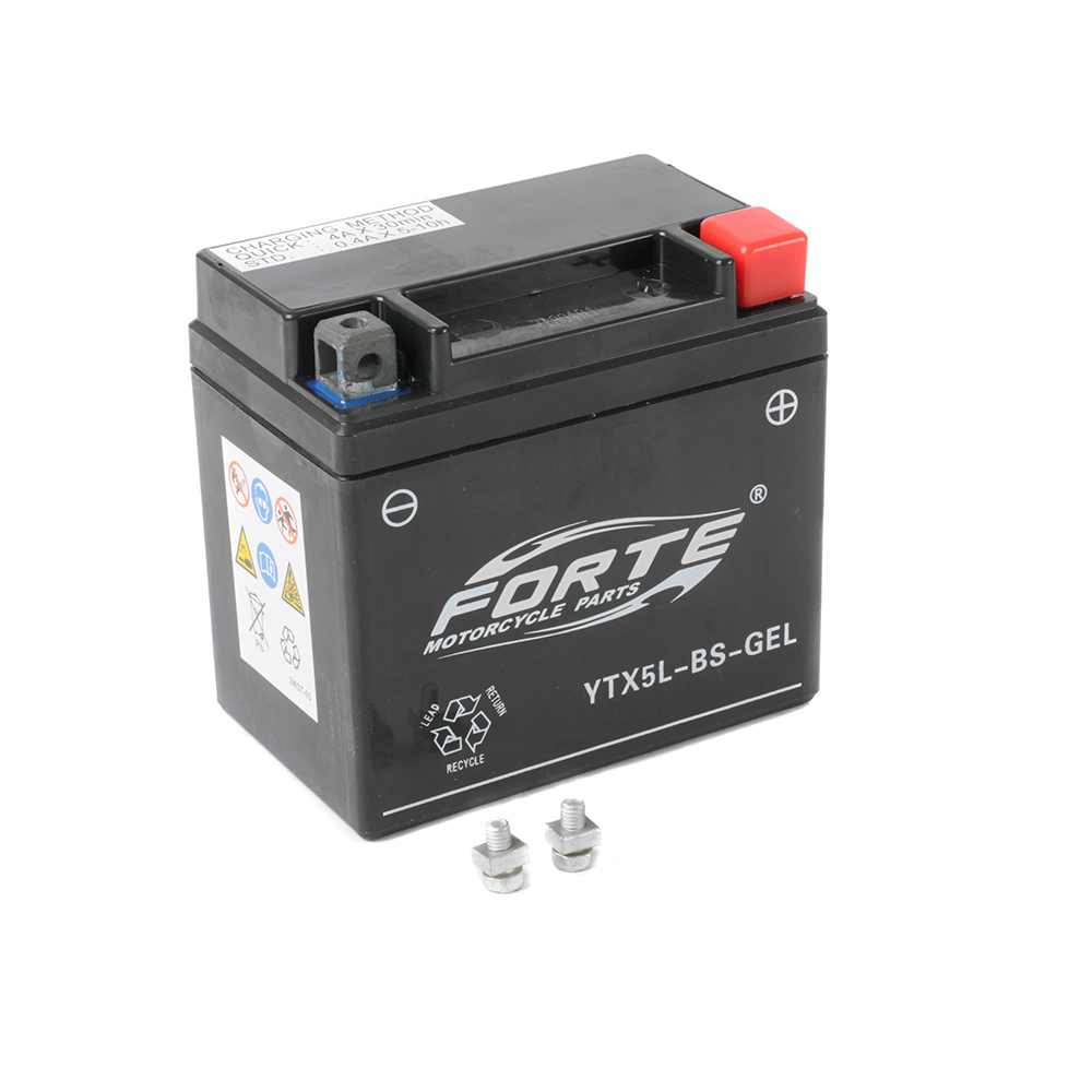 BATERIA YTX5L-BS C/GEL HONDA BIZ125/XR125/CG150FORTE