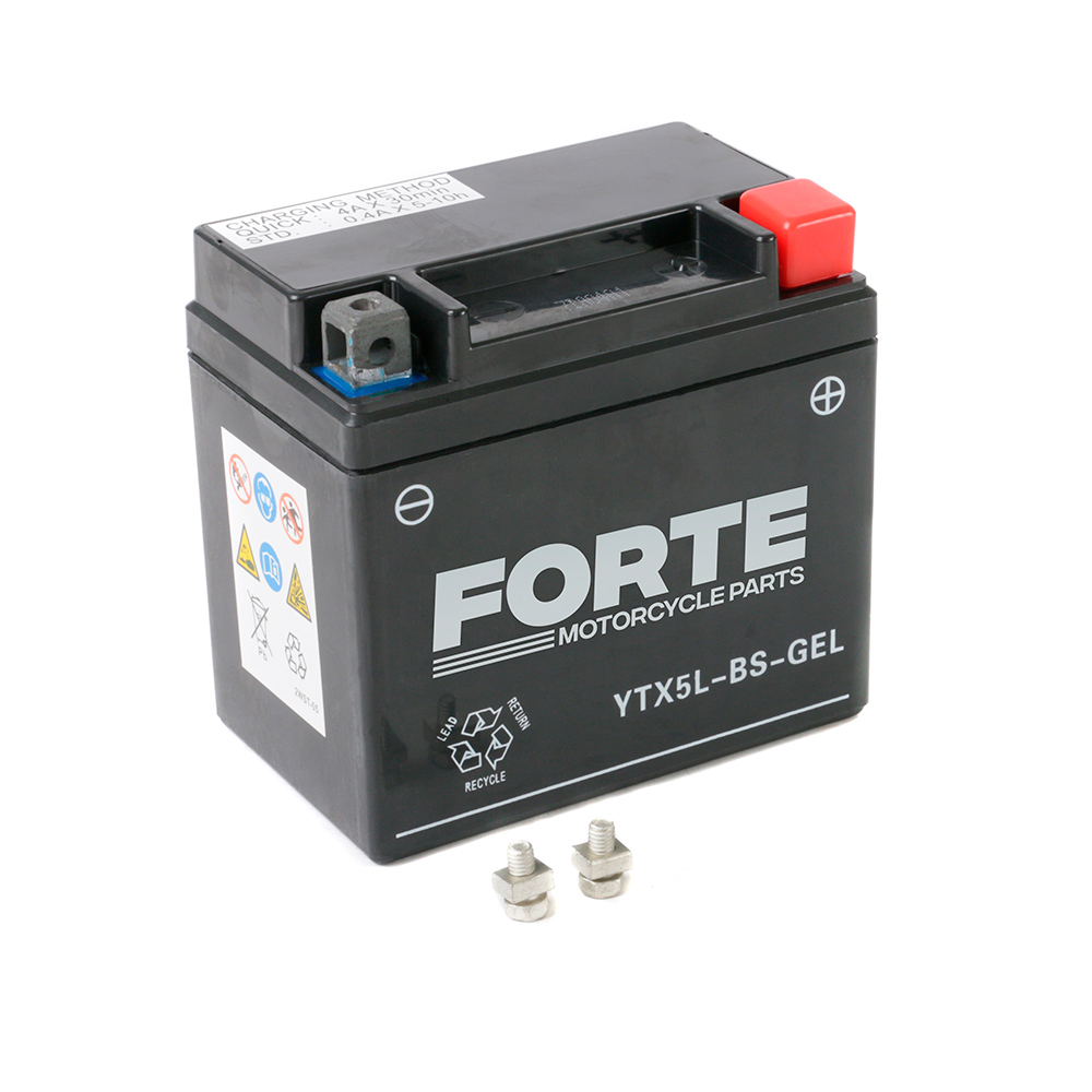 BATERIA YTX5L-BS C/GEL HONDA BIZ125/XR125/CG150FORTE
