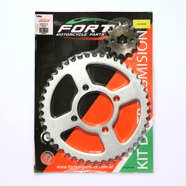 CORONA/PIÑON YAMAHA XTZ 125 - 46T/14T