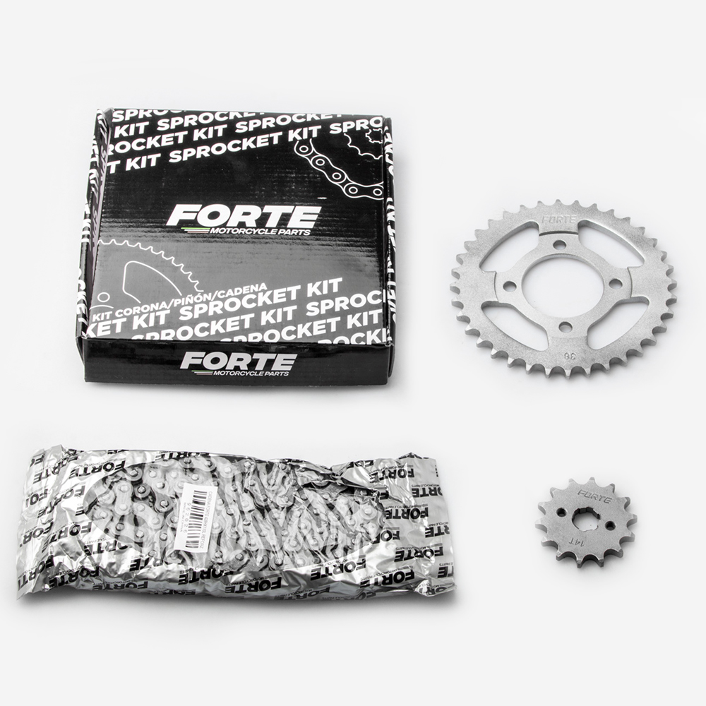 KIT FORTE GILERA SMASH 36T/14T/CADENA 428H