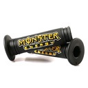 PUÑOS GOMA NEGRO/AMARILLO MONSTER
