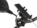 PORTA CELULAR C/CARGADOR DE BATERIA P/ESPEJO (12V)