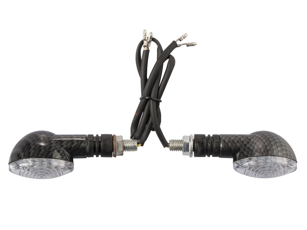 FARO GIRO LED 12V NEGRO SIMIL CARBONO FORTE