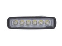 FARO AUXILIAR 6 LED 18W 1440LM 7000K FORTE