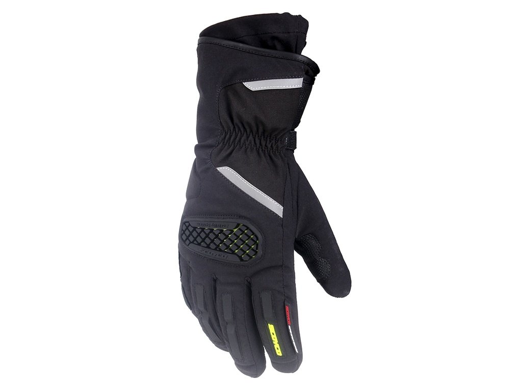 GUANTE DE INVIERNO C/PROTECTORES TALLE L MC145 NEGRO SCOYCO