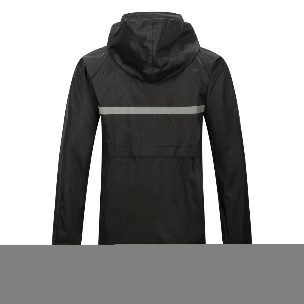 TRAJE DE LLUVIA BANDA REFLECTIVA Y BOLSO C/BOLSILLO TALLE XL