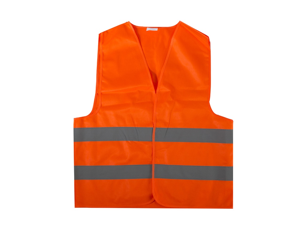 CHALECO REFLECTIVO NARANJA FLUO XL (120grs)