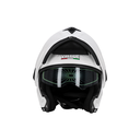 CASCO REBATIBLE VIRTUE LISO BLANCO L