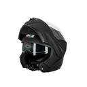 CASCO REBATIBLE VIRTUE LISO NEGRO L