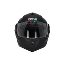 CASCO REBATIBLE VIRTUE LISO NEGRO L