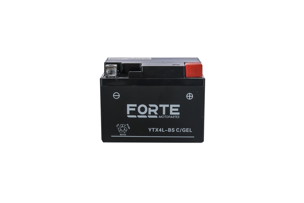 BATERIA YTX4L-BS C/GEL HONDA BIZ 100/DAX70 FORTE