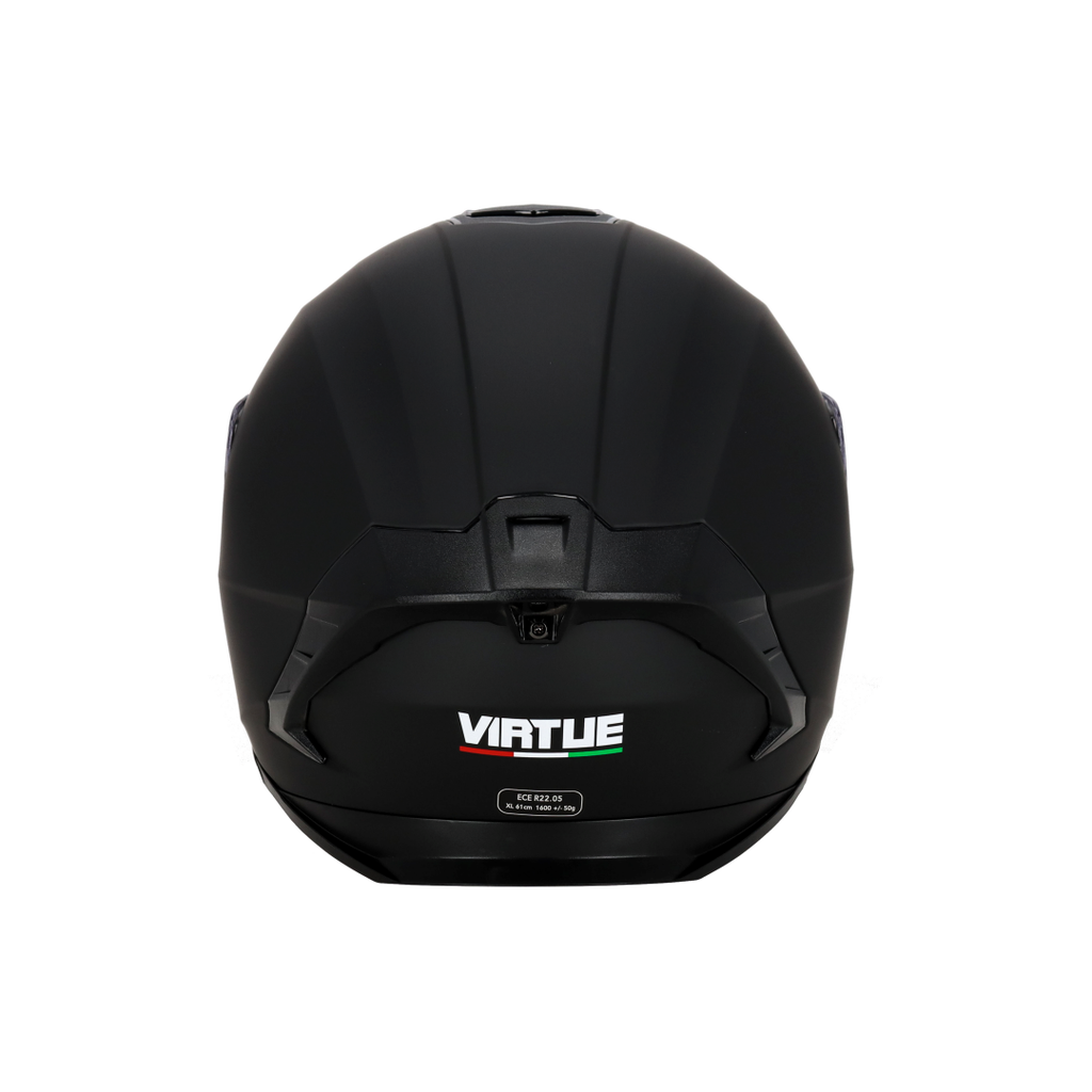 CASCO VIRTUE LISO NEGRO XL