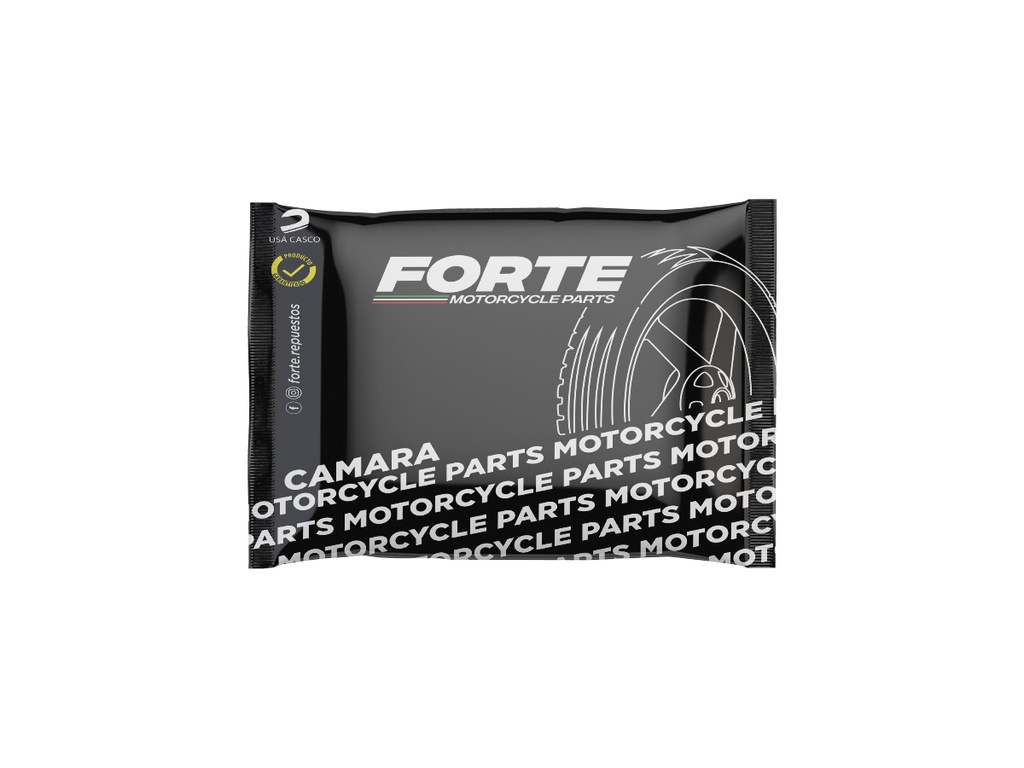 CAMARA MOTO FORTE 350x16 EN BOLSA