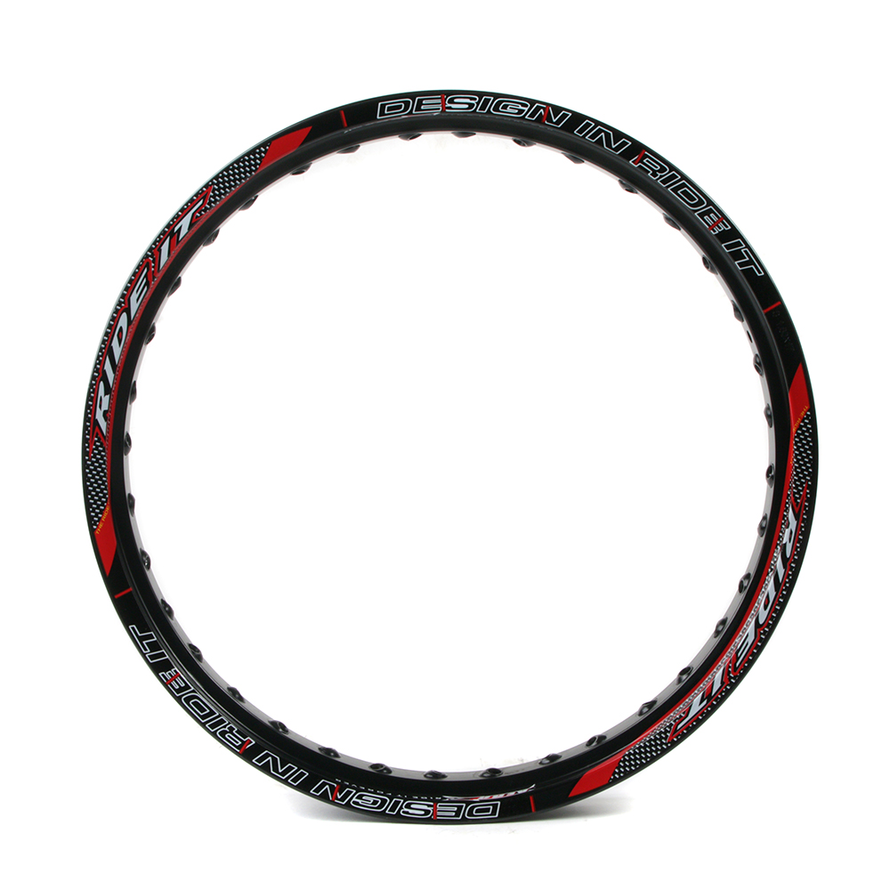 ARO DE LLANTA ALUMINIO 160X17 RIDE IT C/STICKER NEGRO