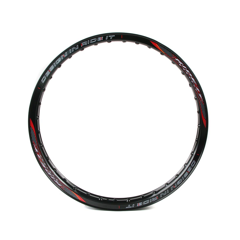 ARO DE LLANTA ALUMINIO 185X21 C/STICKER NEGRA P/300/350X21