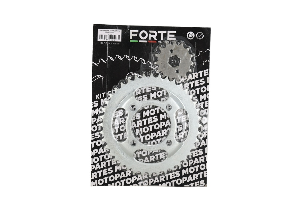 CORONA/PIÑON HONDA STORM (40T-15T) BOMBE