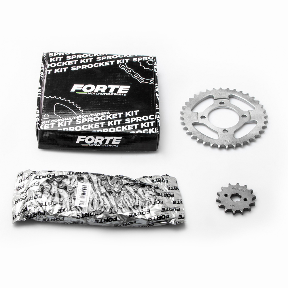 KIT FORTE GILERA SMASH 36T/14T/CADENA 428H