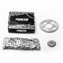 KIT FORTE GILERA SMASH 36T/14T/CADENA 428H