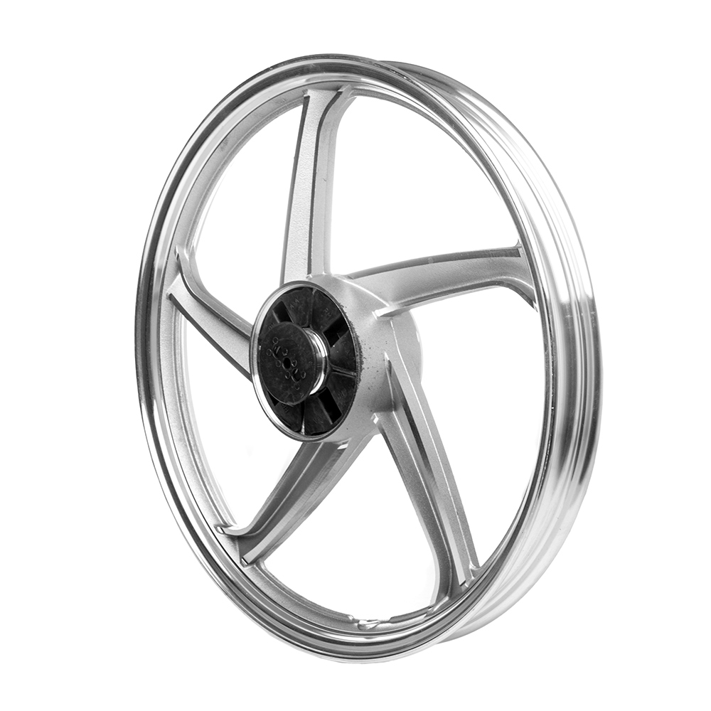 LLANTA ALEACION TRASERA HONDA WAVE C/RULEMAN Y GOMA MAZA