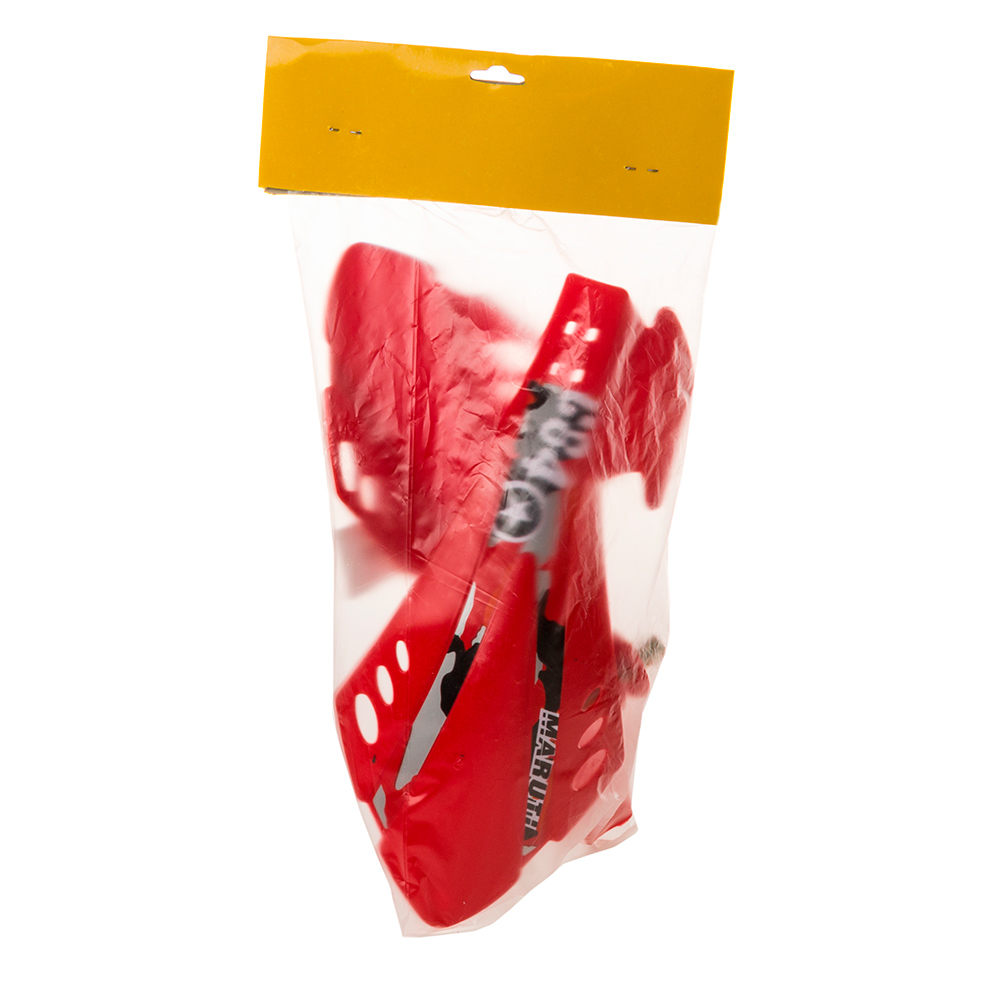 CUBRE MANO UNIVERSAL PLASTICO ROJO PAR FORTE