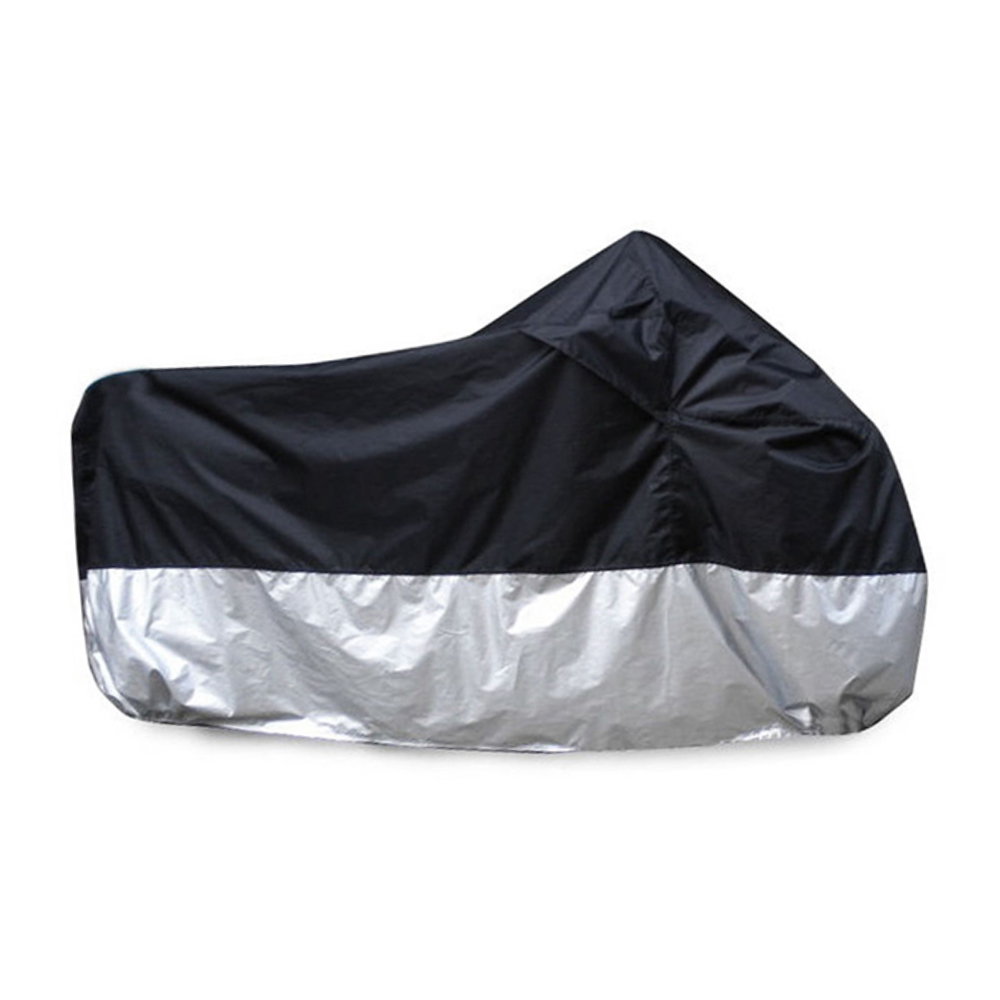 COBERTOR DE MOTO 110C L:220X95X110 NEGRO/GRIS