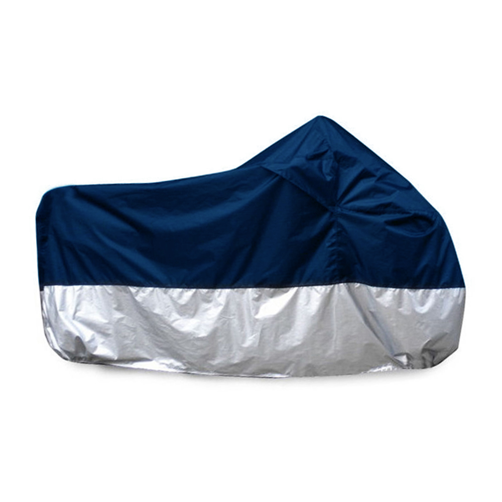 COBERTOR DE MOTO 250C XXL:245X105X125 AZUL/GRIS