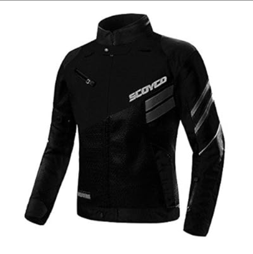 CHAQUETA JK36 BLACK TALLE L SCOYCO