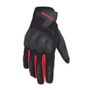 GUANTES C/PROTECTORES MC58-2 ROJO/NEGRO SCOYCO TALLE L