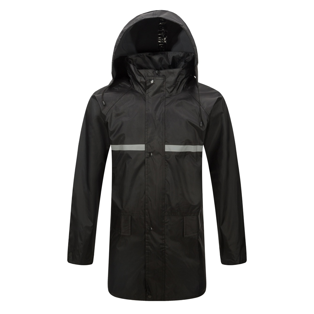 TRAJE DE LLUVIA BANDA REFLECTIVA Y BOLSO C/BOLSILLO TALLE XL