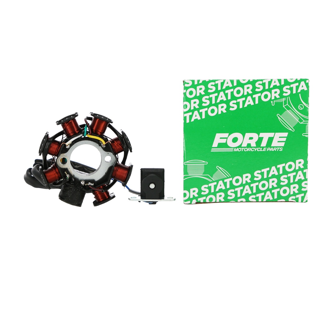 ESTATOR 8 CAMPOS SMASH/ZB 110 C/FICHA DE 4CABLES Y 2REDONDAS
