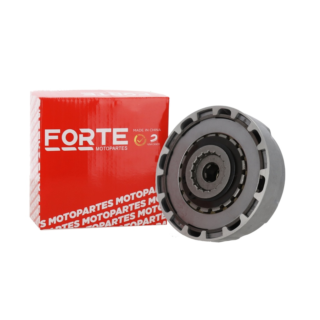 CANASTA DE EMBRAGUE COMPLETA C-110 DE 3 DISCOS