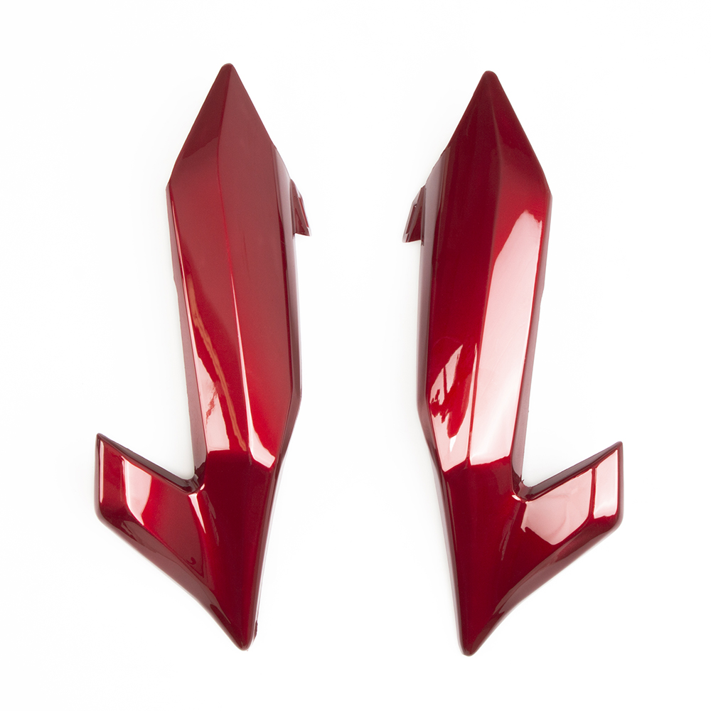 CUBRE FARO LATERAL DELANTERO HONDA CB190R ROJO