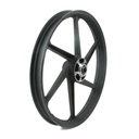 LLANTA ALEACION DELANTERA ZB 6 RAYOS 17'' DISCO NEG