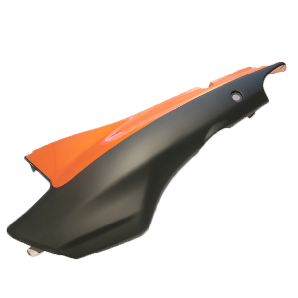 LATERAL IZQUIERDO ZANELLA ZB110 G4 COMBINADO NARANJA