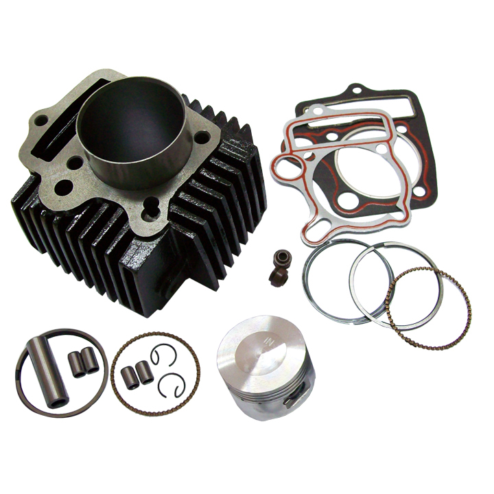 CILINDRO MOTOMEL BIT-52,5MM ALUMINIO C/KIT PISTON Y JUNTAS
