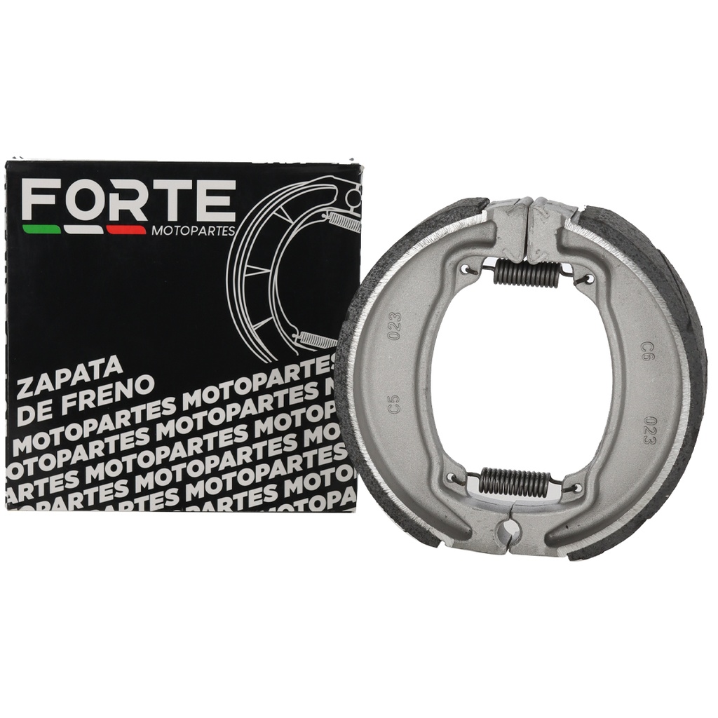 ZAPATA DE FRENO TRASERO TORNADO RANURADA